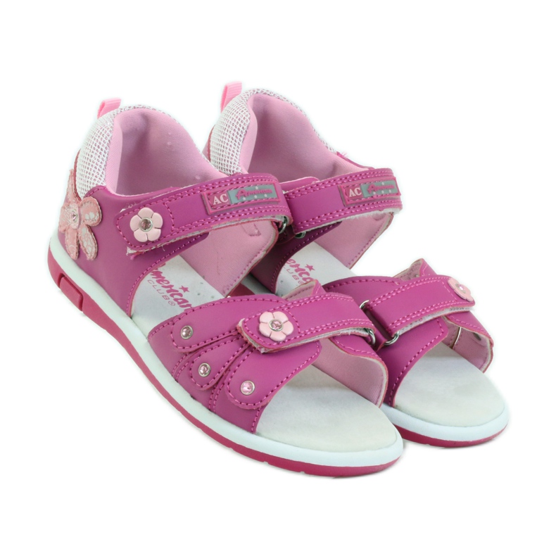American Club Sandals with an American 87285 leather insert pink 4
