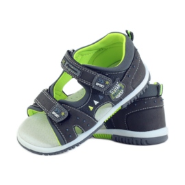 American Club Children's sandals with an American 87289 leather insert grey 3
