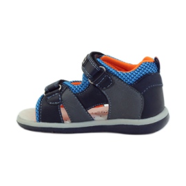 American Club Sandals with an American 87297 leather insert navy blue 2 American Club Sandals with an American 87297 leather insert navy blue 2