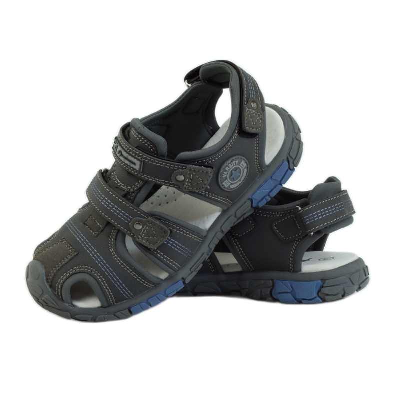 American Club Children's sandals with an American 93603 leather insert grey 3