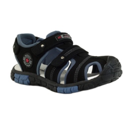 American Club Sandals with an American 93603 leather insert black 1