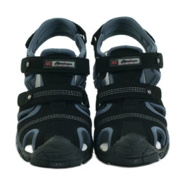 American Club Sandals with an American 93603 leather insert black 4