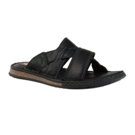 American Club Men's slippers light EVA American bottom black 1 American Club Men's slippers light EVA American bottom black 1