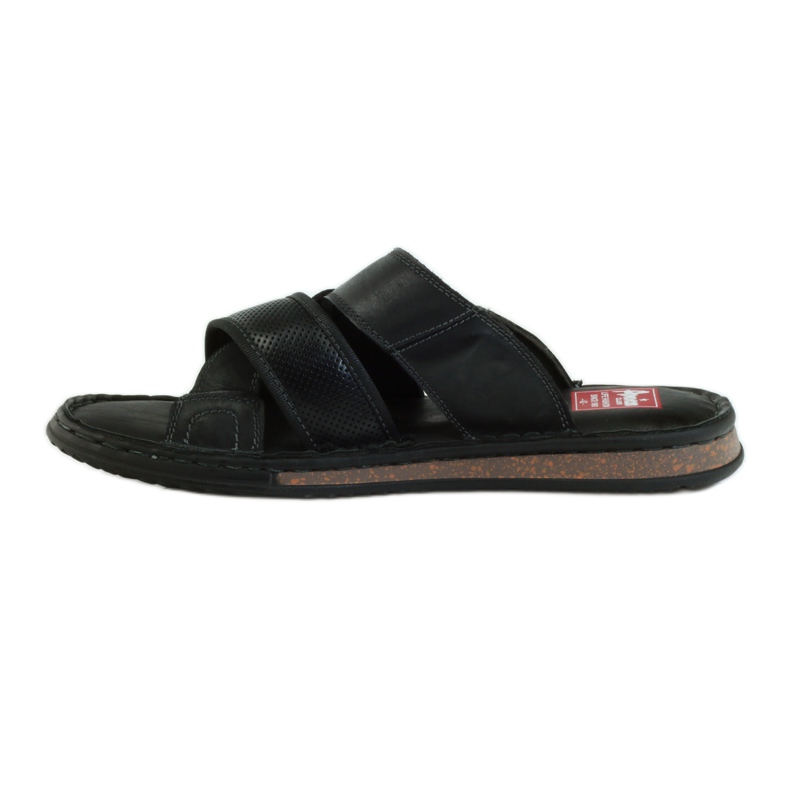 American Club Men's slippers light EVA American bottom black 2 American Club Men's slippers light EVA American bottom black 2