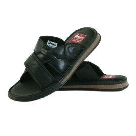 American Club Men's slippers light EVA American bottom black 3