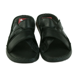 American Club Men's slippers light EVA American bottom black 4
