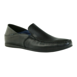 Black men's loafers Badura 3151 1 Black men's loafers Badura 3151 1