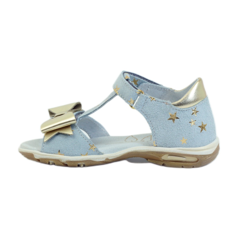 Sandals stars with a bow Ren But 3199 yellow blue 2 Sandals stars with a bow Ren But 3199 yellow blue 2