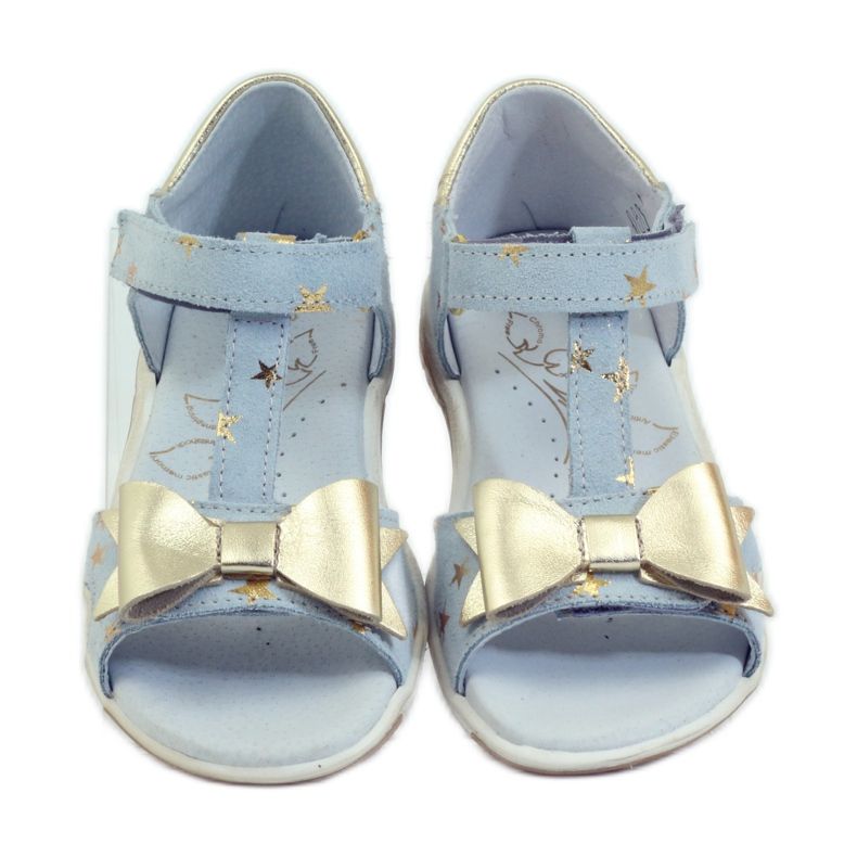 Sandals stars with a bow Ren But 3199 yellow blue 4 Sandals stars with a bow Ren But 3199 yellow blue 4