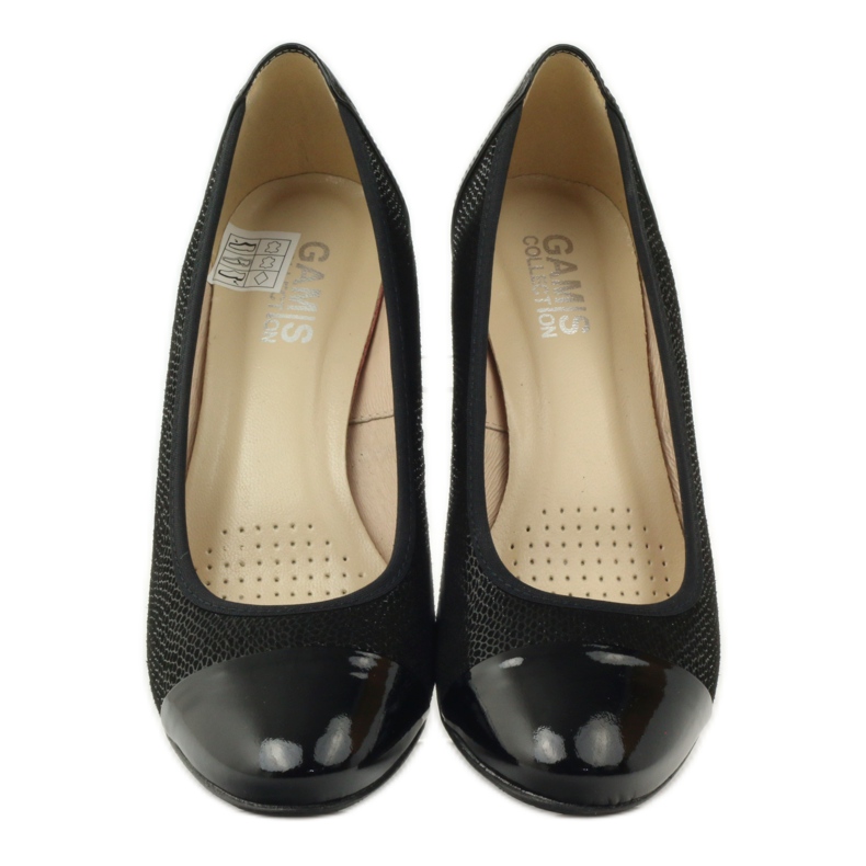 Black Gamis 1810 women's pumps 4