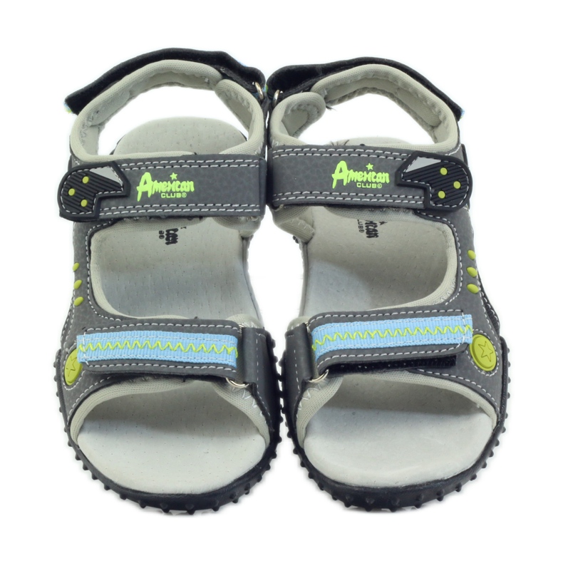 American Club American 1718 leather insert grey blue black 4