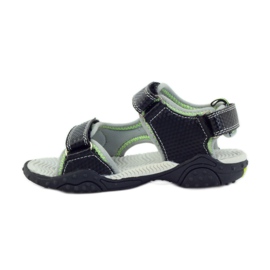 American Club Children's shoes sandals glowing American 1702 green grey blue black 2