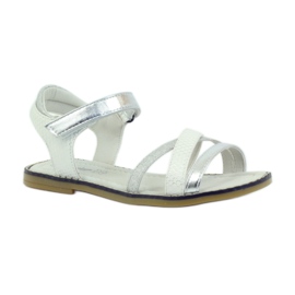 American Club American sandals children's shoes leather insole grey 1