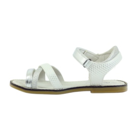 American Club American sandals children's shoes leather insole grey 2