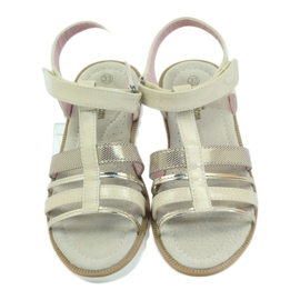 American Club children's sandals 16903 beige 4
