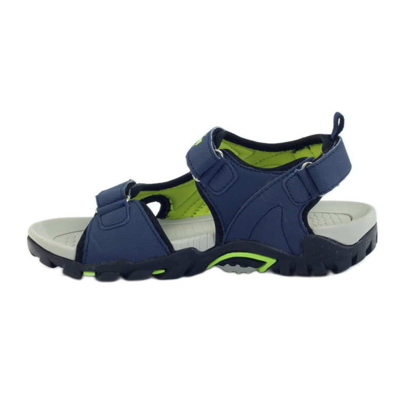 American Club American sandals children's shoes foam insole navy blue 2