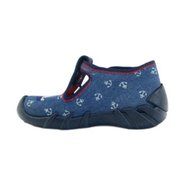 Befado children's shoes 110p311 slippers navy blue 2 Befado children's shoes 110p311 slippers navy blue 2