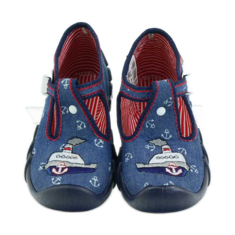 Befado children's shoes 110p311 slippers navy blue 4 Befado children's shoes 110p311 slippers navy blue 4