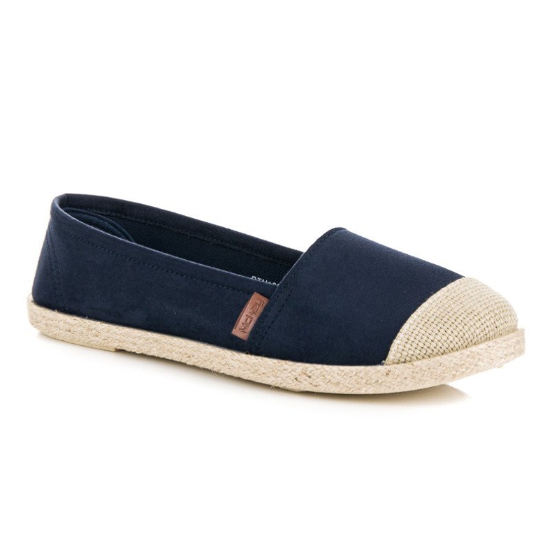 McKey Navy blue suede espadrilles 1