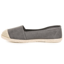 McKey Gray suede espadrilles grey 1