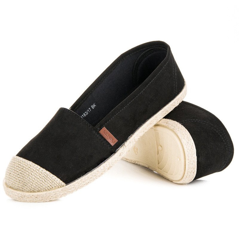 McKey Black Suede Espadrilles 2