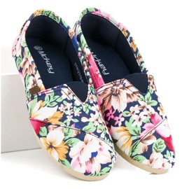 McKey Light espadrilles with flowers multicolored 1