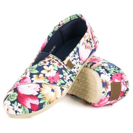 McKey Light espadrilles with flowers multicolored 2