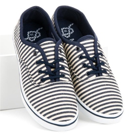 McKey Sneakers In The Sailor's Style blue 1
