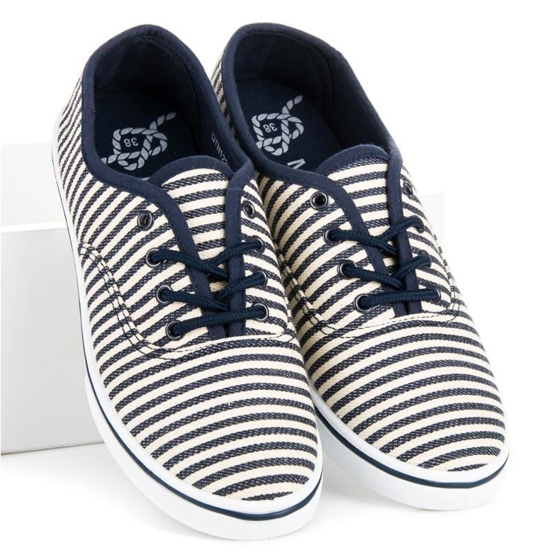 McKey Sneakers In The Sailor's Style blue 1