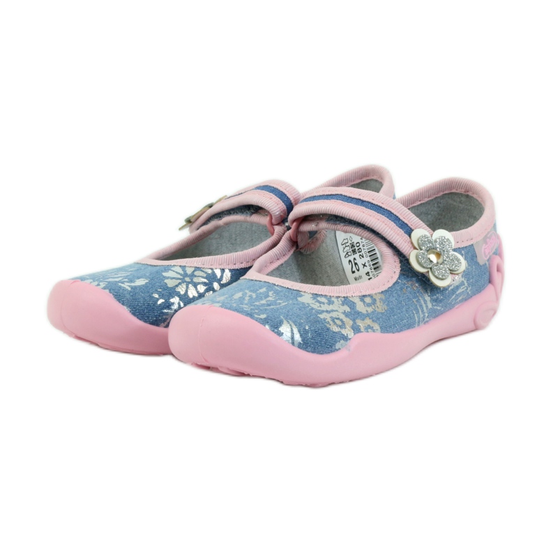 Befado children's shoes ballerinas slippers 114x280 pink grey blue 3 Befado children's shoes ballerinas slippers 114x280 pink grey blue 3