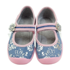 Befado children's shoes ballerinas slippers 114x280 pink grey blue 4 Befado children's shoes ballerinas slippers 114x280 pink grey blue 4