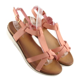 Pink women's sandals C1822 pink 1 Pink women's sandals C1822 pink 1