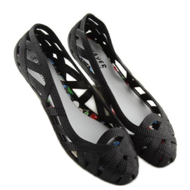 Ballerinas meliski black openwork KM127 black 1