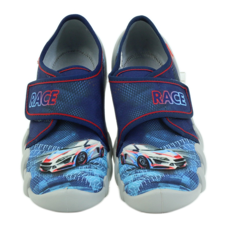 Befado children's shoes slippers 273y222 navy blue red blue 4