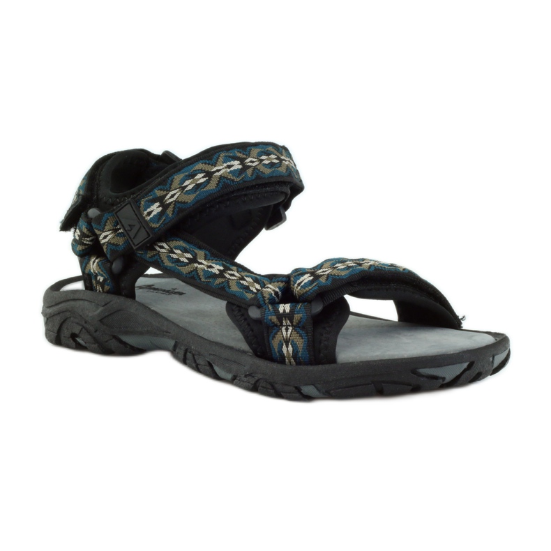 American Club Sandals with an American 1728 leather insert black 1