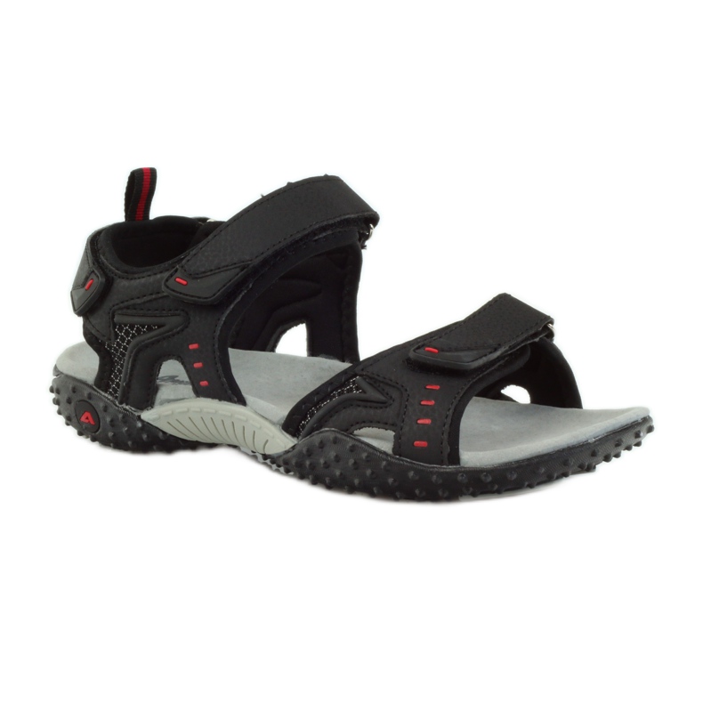 American Club Sandals with an American 1715 leather insert black 1