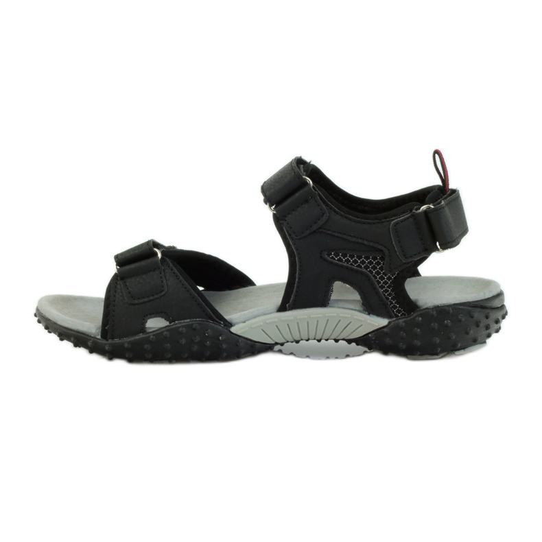 American Club Sandals with an American 1715 leather insert black 2