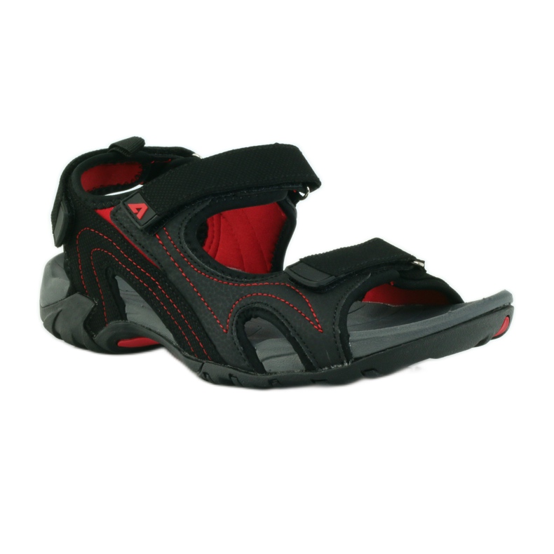 American Club American women's sandals with a foam insole black 1