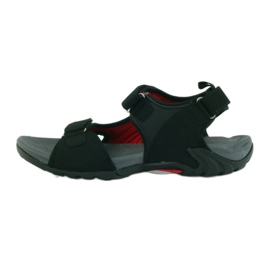 American Club American women's sandals with a foam insole black 2
