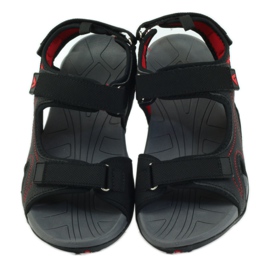 American Club American women's sandals with a foam insole black 4