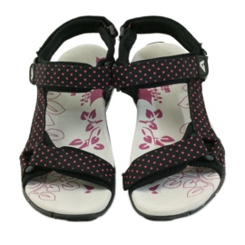 American Club Sandals with an American 1717 leather insert pink black 4