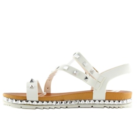 White women's sandals WSJ-51 White 2 White women's sandals WSJ-51 White 2