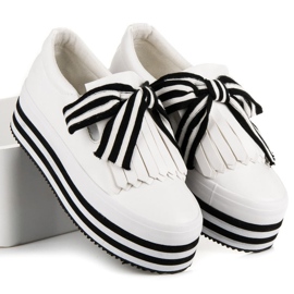Fashionable vices sneakers white black 2