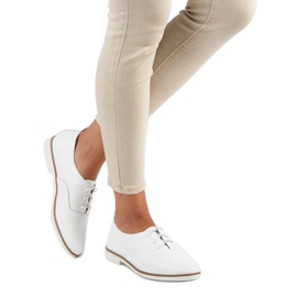 White leather shoes from MAZARO 1