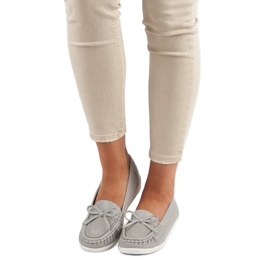 Tullo Ladies' gray loafers grey 1