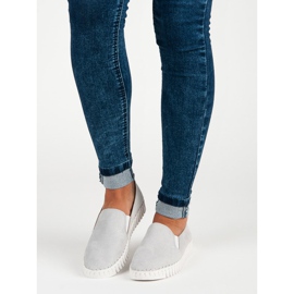 Tullo Gray suede slipons grey 2