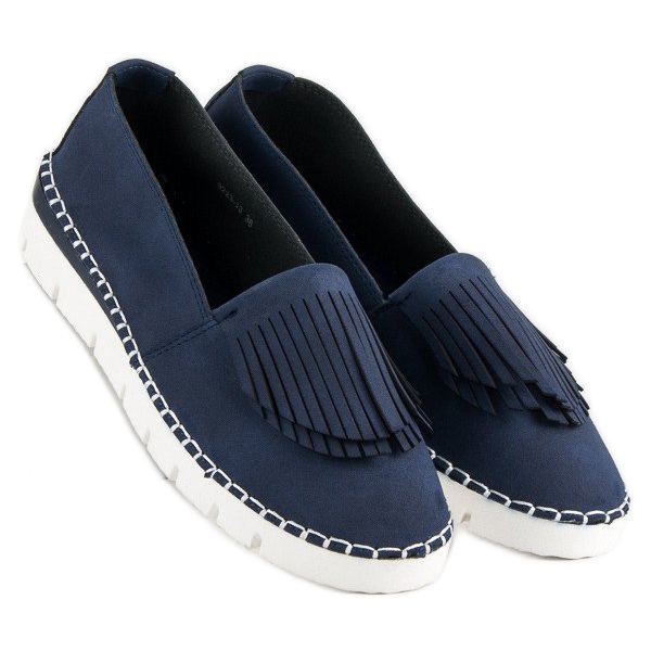 Vices Boho slip-on shoes blue 1