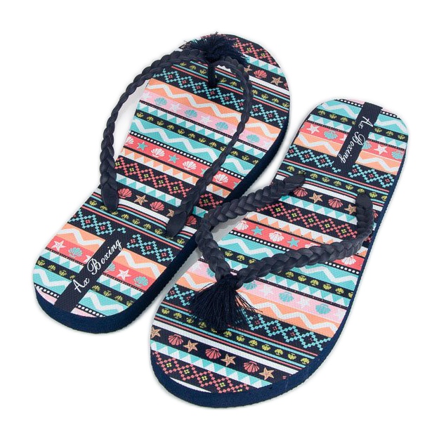 Ax Boxing Flip-flops blue 2