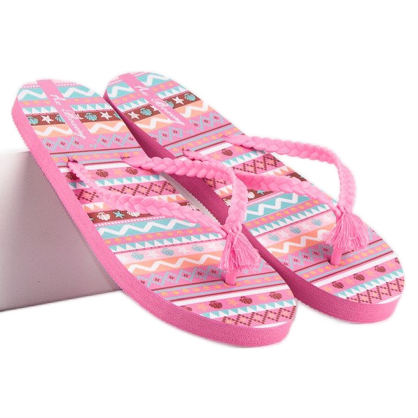 Ax Boxing Flip-flops pink 1