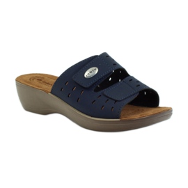 Velcro wedge Inblu PL029 navy blue 1 Velcro wedge Inblu PL029 navy blue 1